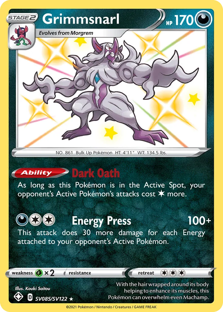 Grimmsnarl, Shining Fates Shiny Vault