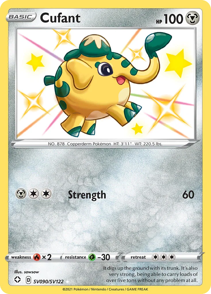 Cufant, Shining Fates Shiny Vault