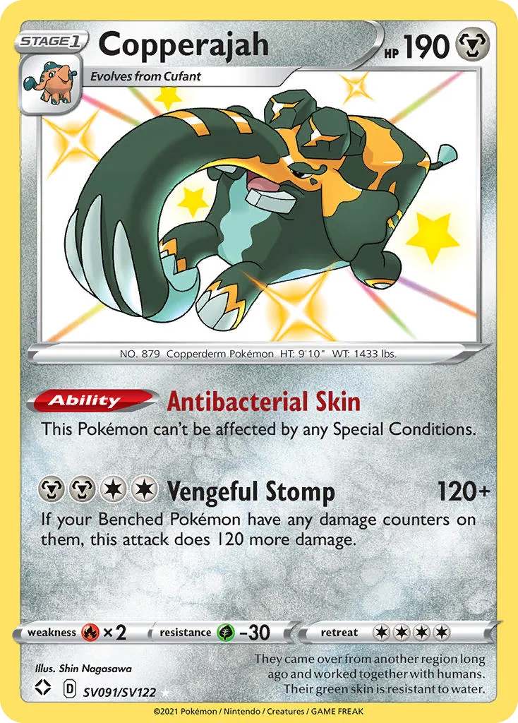 Copperajah, Shining Fates Shiny Vault
