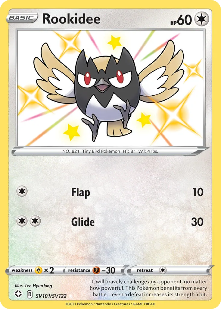 Rookidee, Shining Fates Shiny Vault