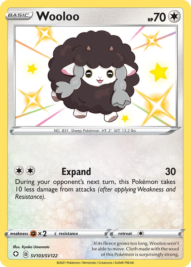 Wooloo, Shining Fates Shiny Vault