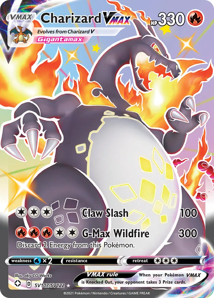 Charizard VMAX, Shining Fates Shiny Vault