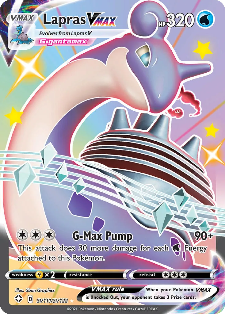 Lapras VMAX, Shining Fates Shiny Vault