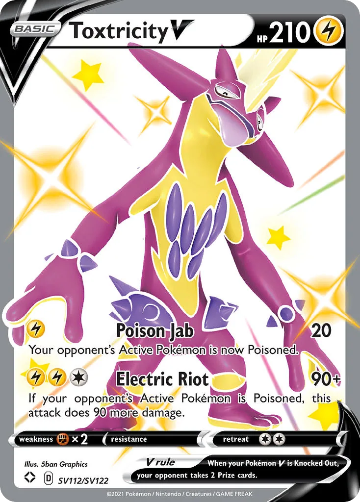 Toxtricity V, Shining Fates Shiny Vault