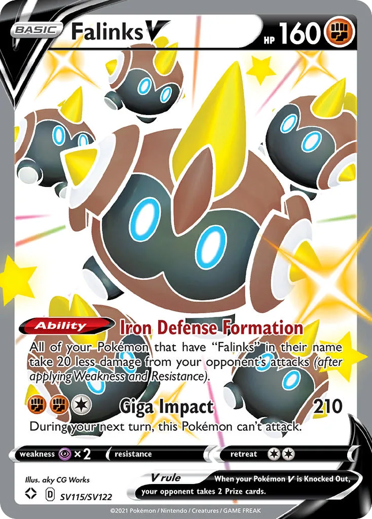 Falinks V, Shining Fates Shiny Vault