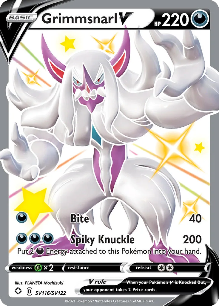 Grimmsnarl V, Shining Fates Shiny Vault