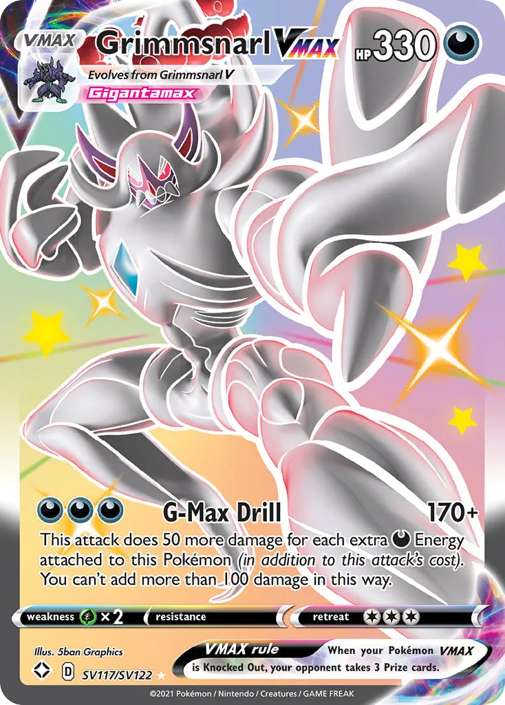 Grimmsnarl VMAX, Shining Fates Shiny Vault