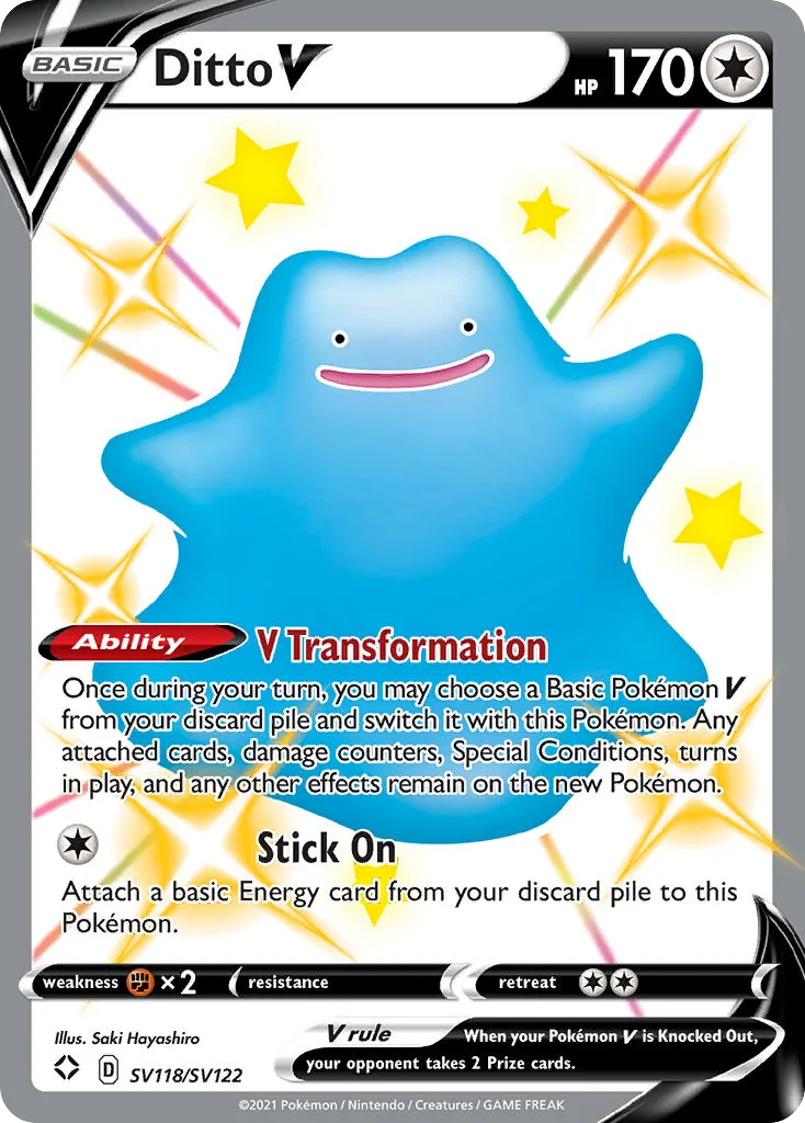 Ditto V, Shining Fates Shiny Vault