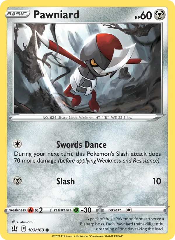 Pawniard, Battle Styles