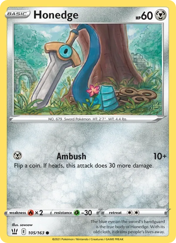 Honedge, Battle Styles