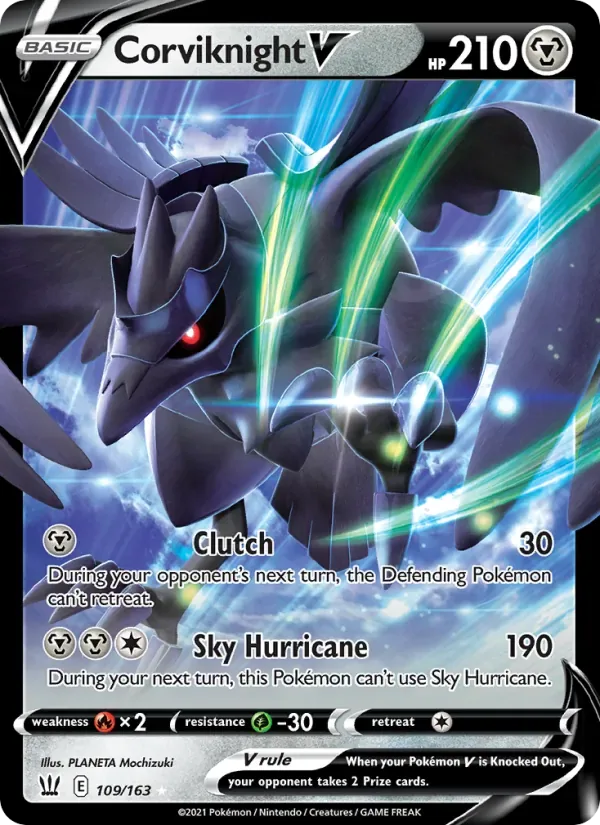 Corviknight V, Battle Styles