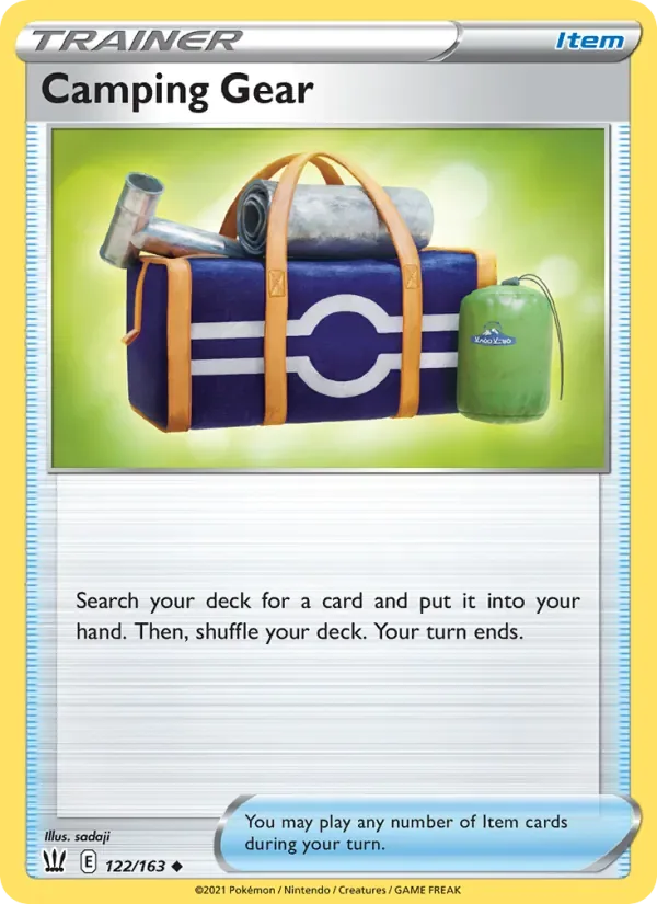 Camping Gear, Battle Styles