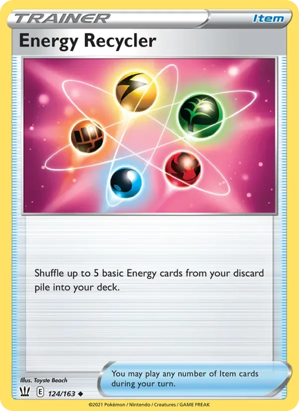 Energy Recycler, Battle Styles
