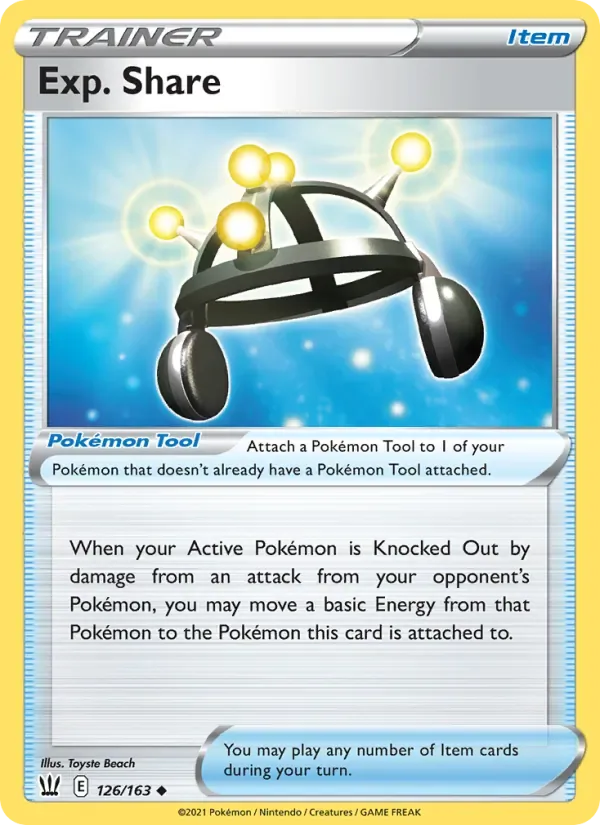 Exp. Share, Battle Styles
