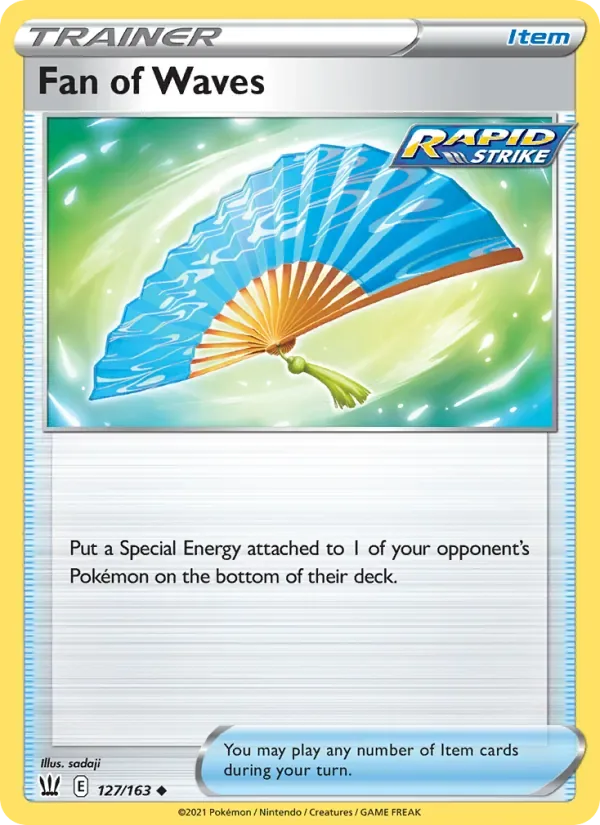 Fan of Waves, Battle Styles