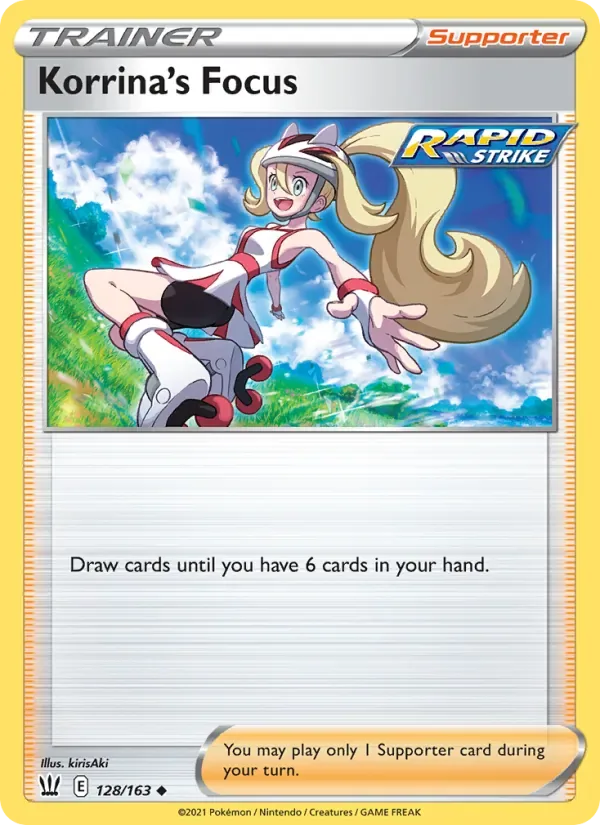 Korrina's Focus, Battle Styles