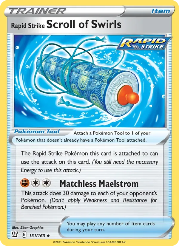 Rapid Strike Scroll of Swirls, Battle Styles