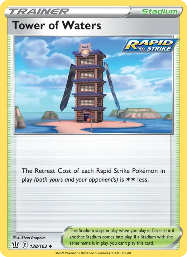 Tower of Waters, Battle Styles