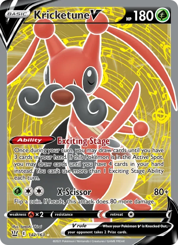 Kricketune V, Battle Styles