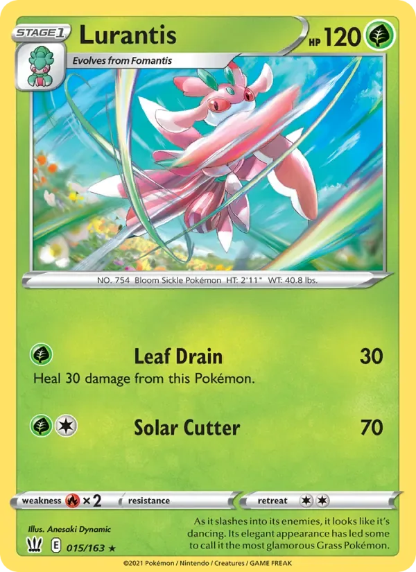 Lurantis, Battle Styles