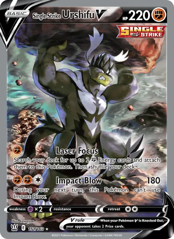 Single Strike Urshifu V, Battle Styles