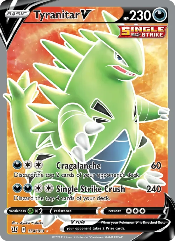 Tyranitar V, Battle Styles
