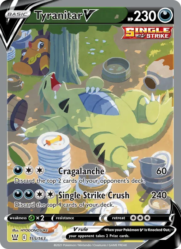 Tyranitar V, Battle Styles