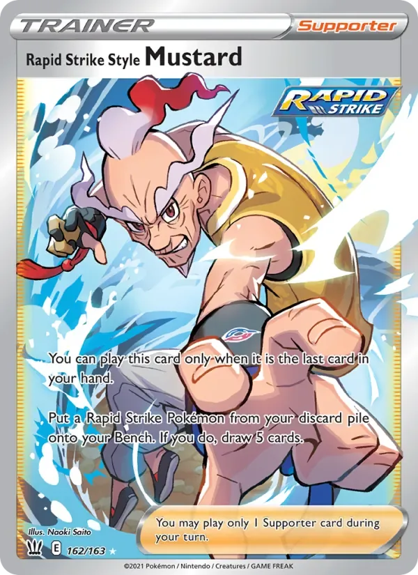 Rapid Strike Style Mustard, Battle Styles
