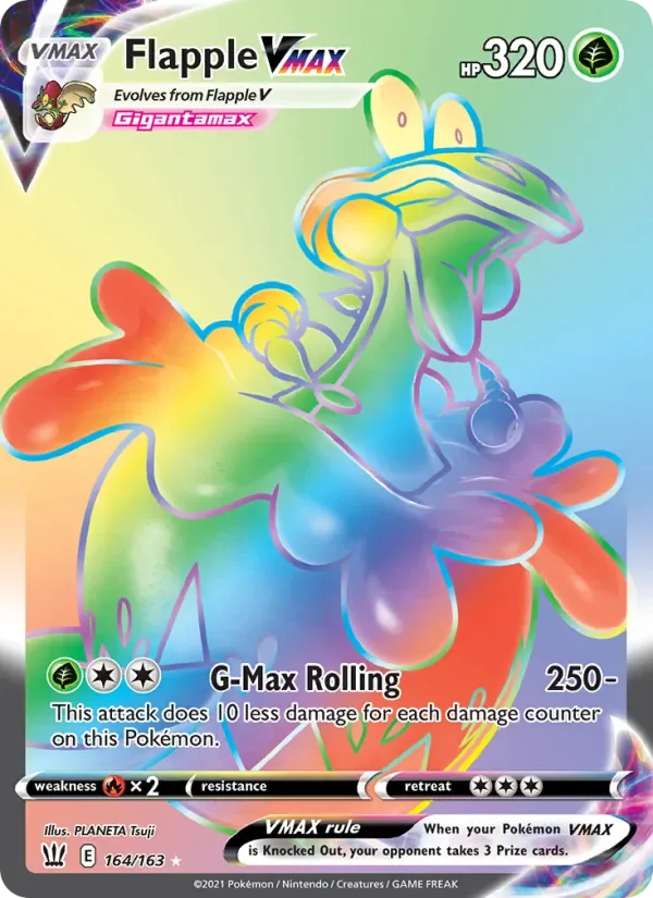 Flapple VMAX, Battle Styles