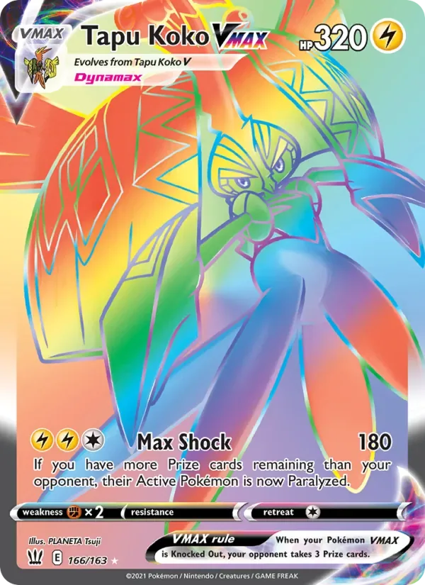 Tapu Koko VMAX, Battle Styles