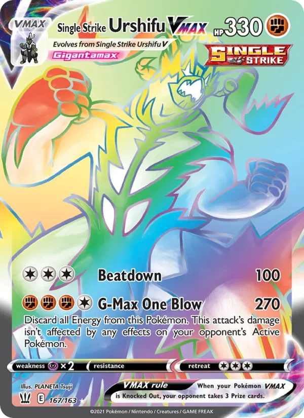Single Strike Urshifu VMAX, Battle Styles