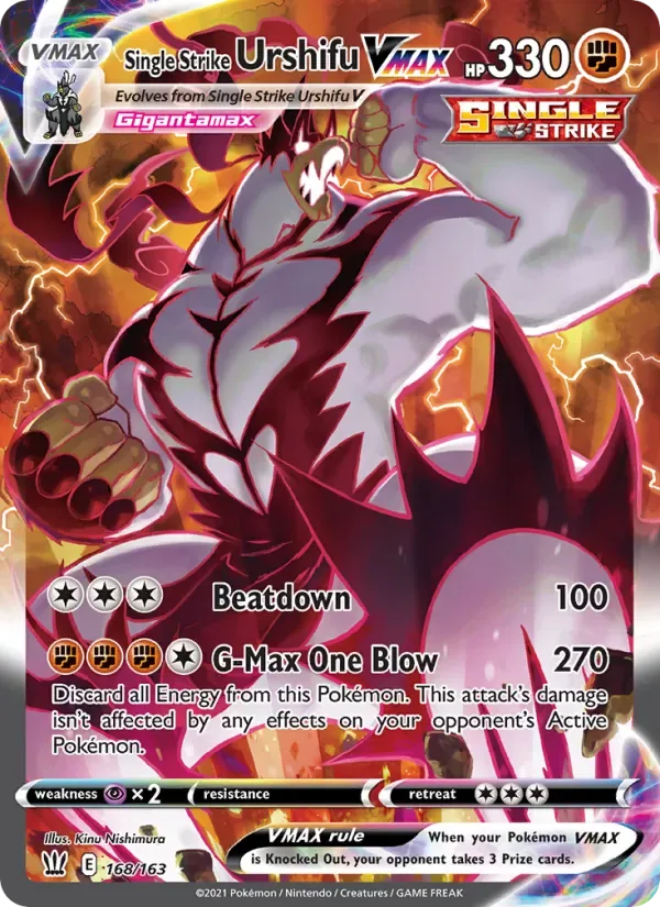 Single Strike Urshifu VMAX, Battle Styles
