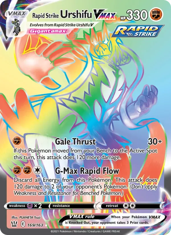 Rapid Strike Urshifu VMAX, Battle Styles