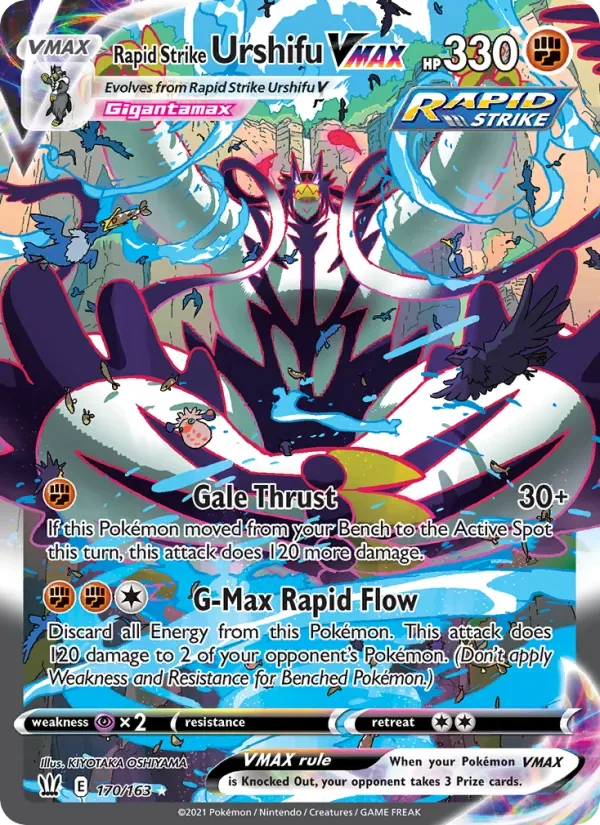 Rapid Strike Urshifu VMAX, Battle Styles