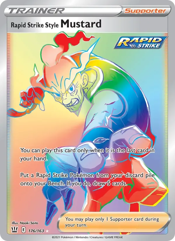 Rapid Strike Style Mustard, Battle Styles