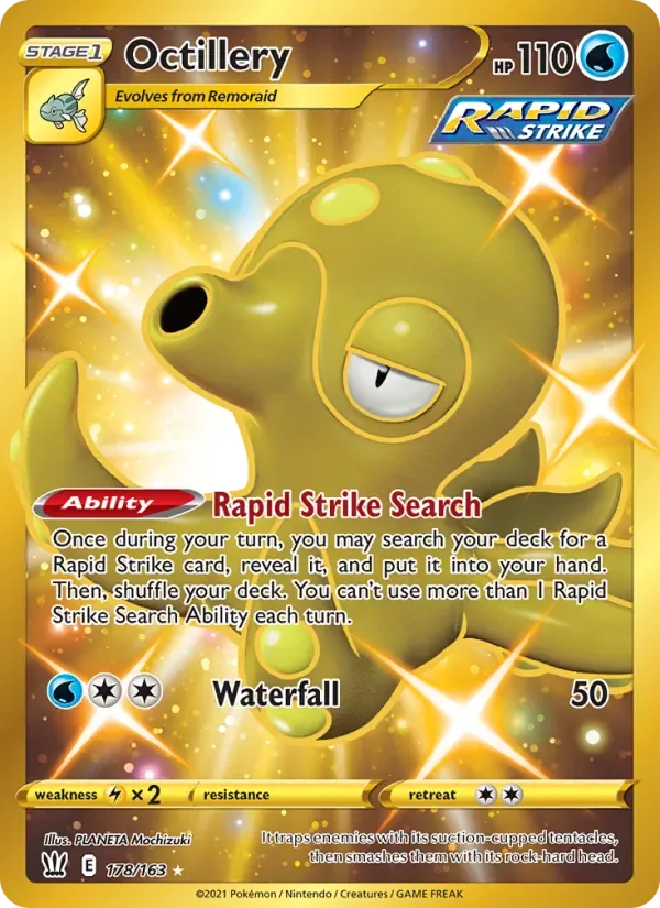 Octillery, Battle Styles