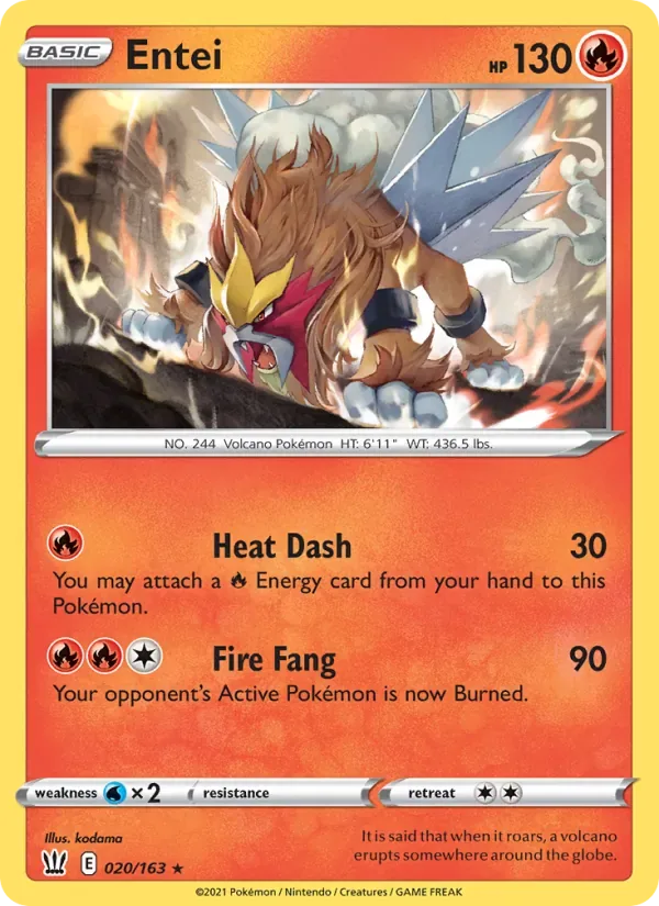Entei, Battle Styles