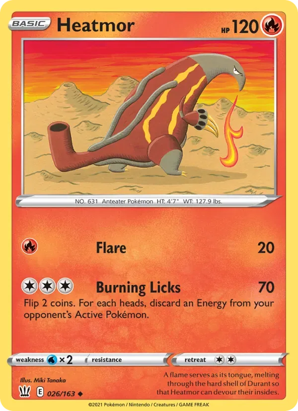 Heatmor, Battle Styles
