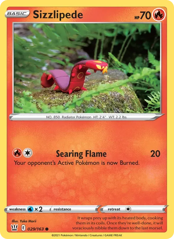 Sizzlipede, Battle Styles