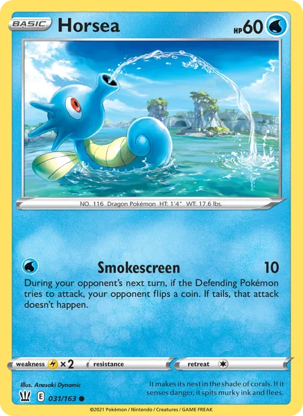 Horsea, Battle Styles