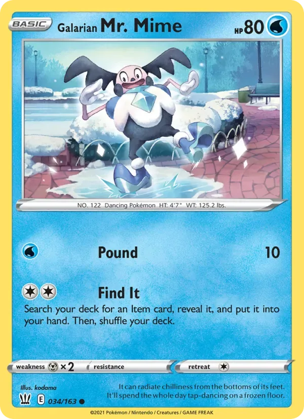 Galarian Mr. Mime, Battle Styles
