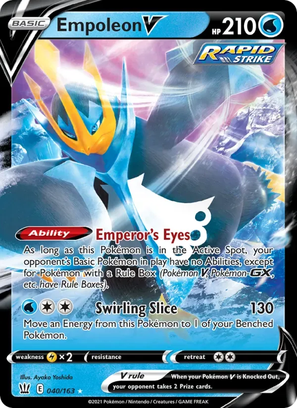 Empoleon V, Battle Styles