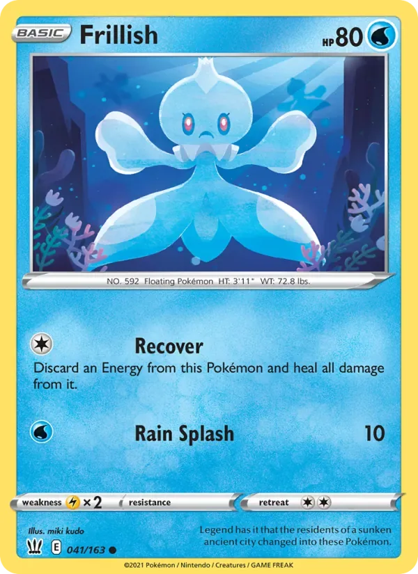Frillish, Battle Styles