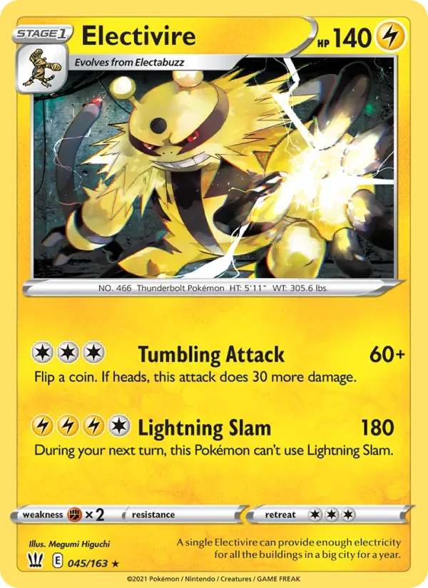 Electivire, Battle Styles