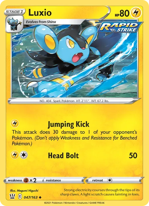 Luxio, Battle Styles