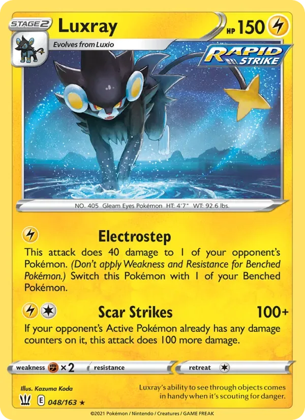 Luxray, Battle Styles