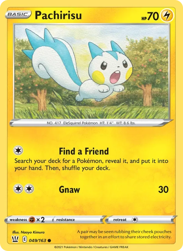 Pachirisu, Battle Styles