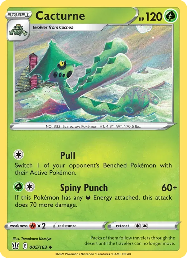 Cacturne, Battle Styles