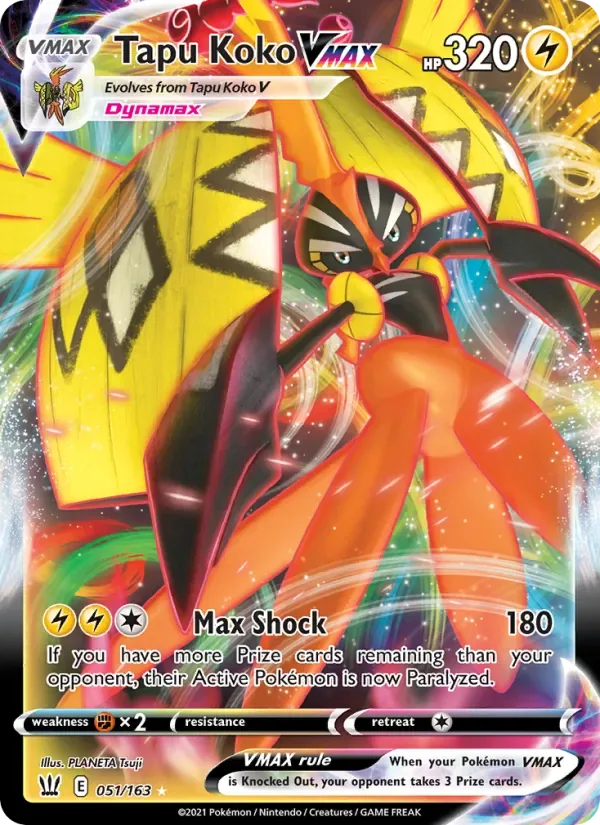 Tapu Koko VMAX, Battle Styles
