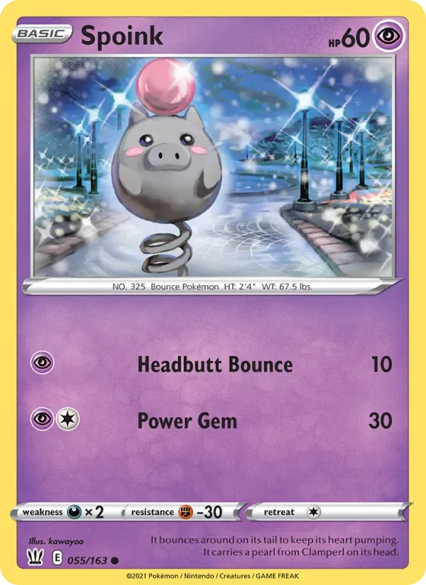 Spoink, Battle Styles